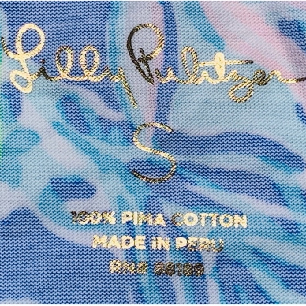 Lilly Pulitzer Lissie Dress In Coastal Blue Lion Around Women’s Size Small - Picture 4 of 4
